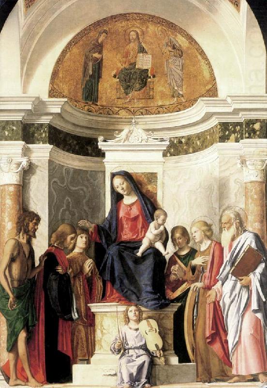 CIMA da Conegliano Madonna Enthroned with the Child dfg china oil painting image